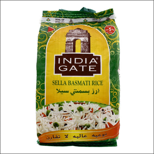 India Gate Sella Basmati Rice 5KG