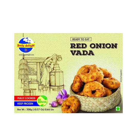 Daily Delight RED ONION VADA 300g