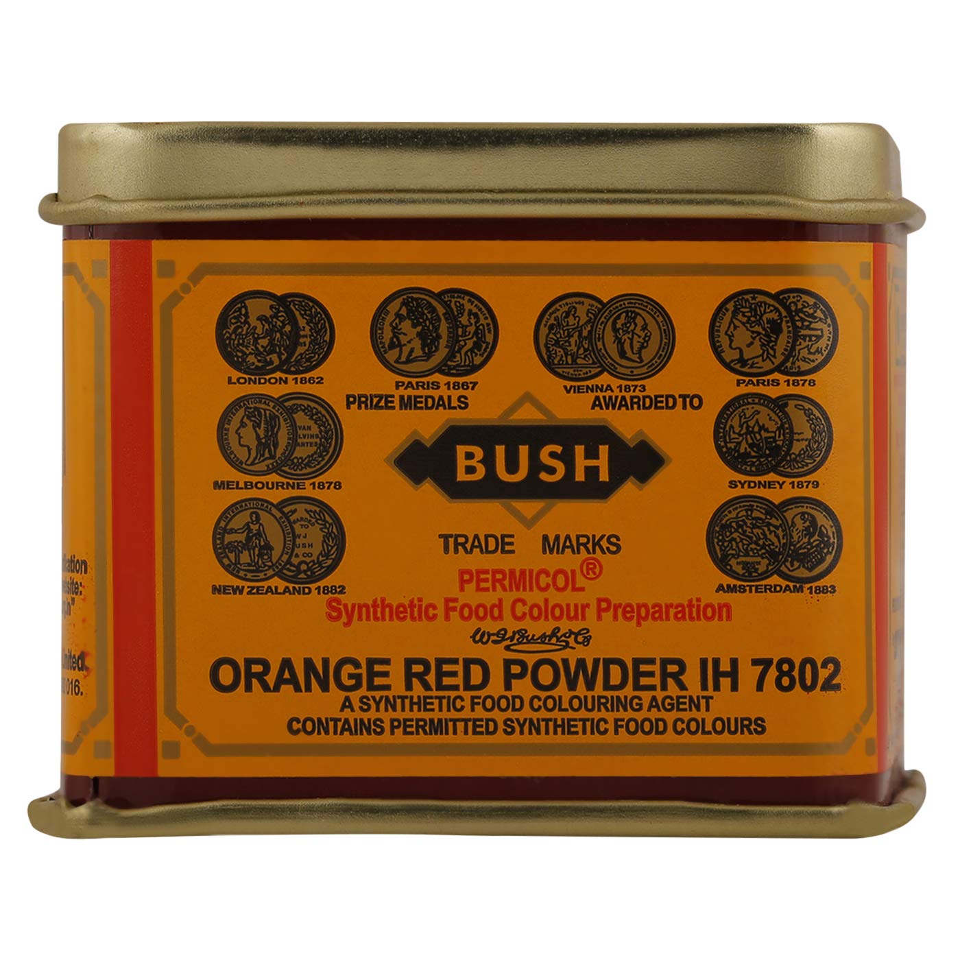 BUSH ORANGE RED POWDER