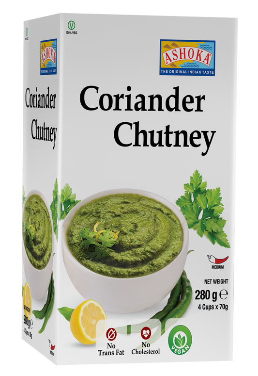 ASHOKA CORIANDER CHUTNEY 4X70g