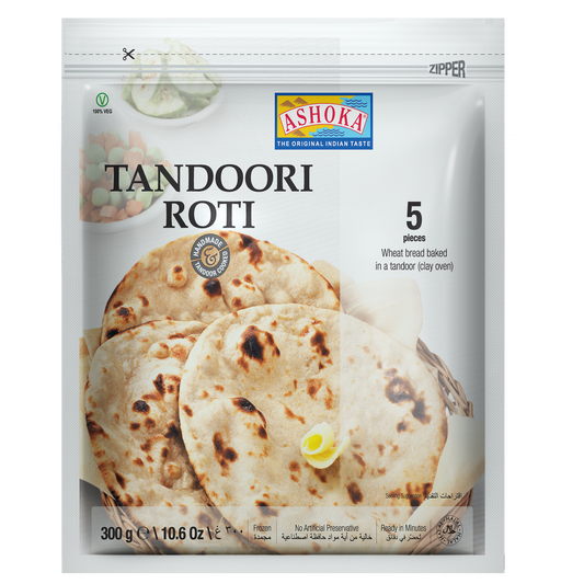 ASHOKA FROZEN TANDOORI ROTI 5pc