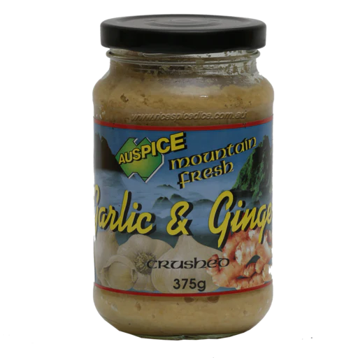 AUSPICE GARLIC & GINGER 375g