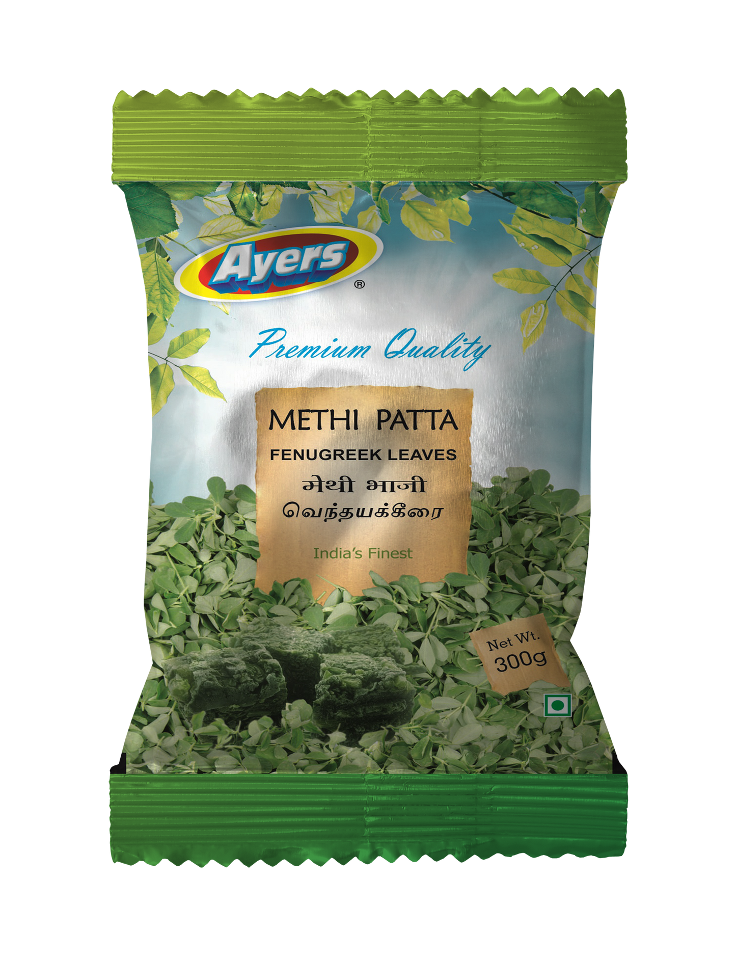 AYERS METHI PATTA 300g