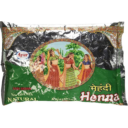 AYUR DARK BROWN HEENA 200G