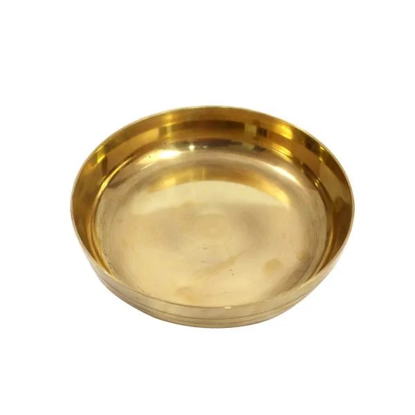 COPPER/TAMA SAPTAPALA THALI ROUND SMALL