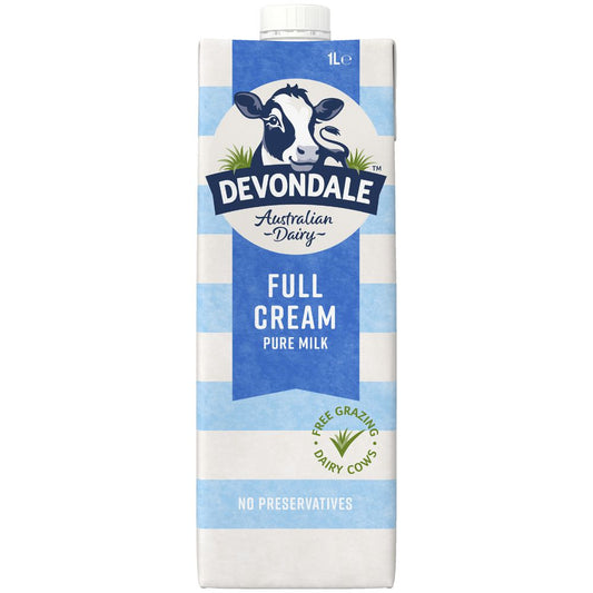 DEVONDALE MILK FULLCREAM 1L