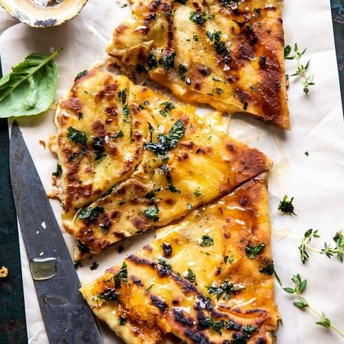 Cheese and Garlic Naan