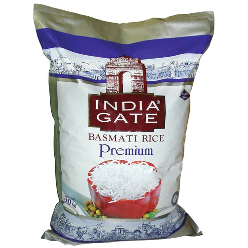 INDIA GATE PREMIUM RICE 20KG