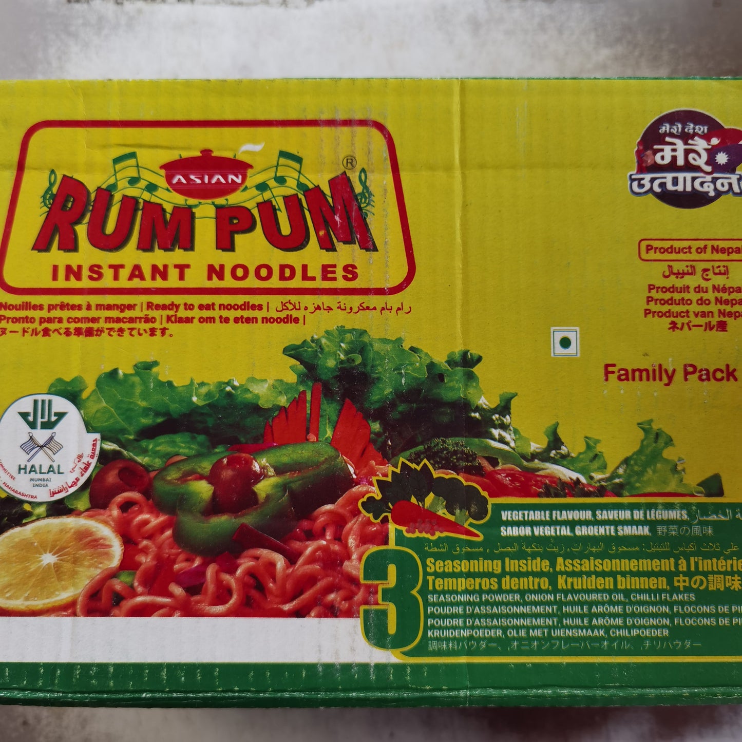 RUM PUM VEG Box/30 PACK