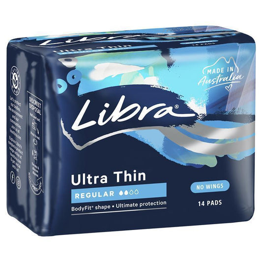 LIBRA PADS U THIN 14PACK