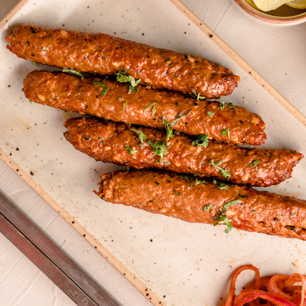 Lakhnawi Seekh Kebab