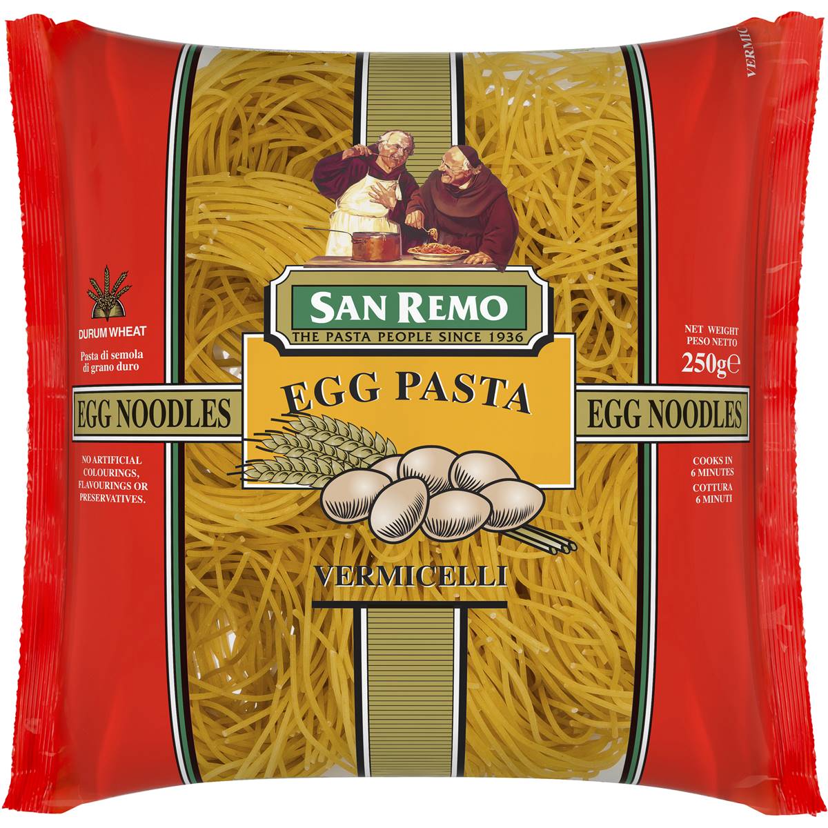 SAN REMO EGG PASTA 250g