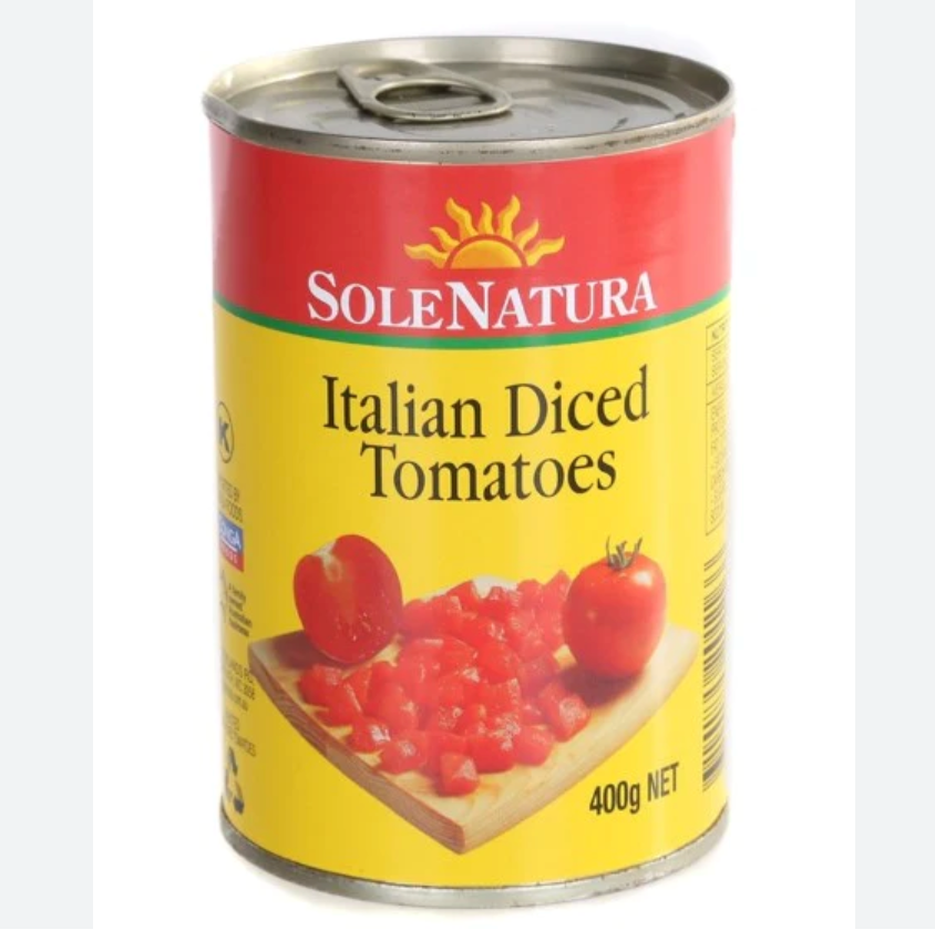 SOLENATURE DICE TOMATOES 400G