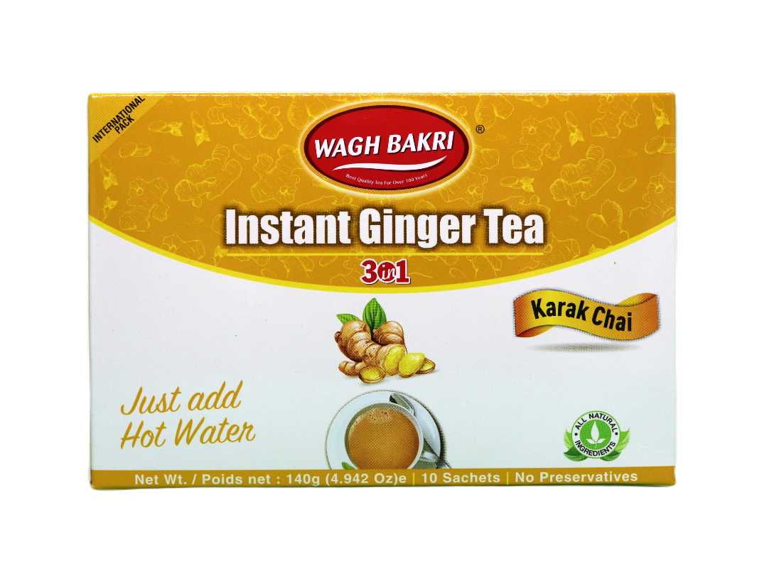 Wagh Bakri Instant Ginger Tea 140g