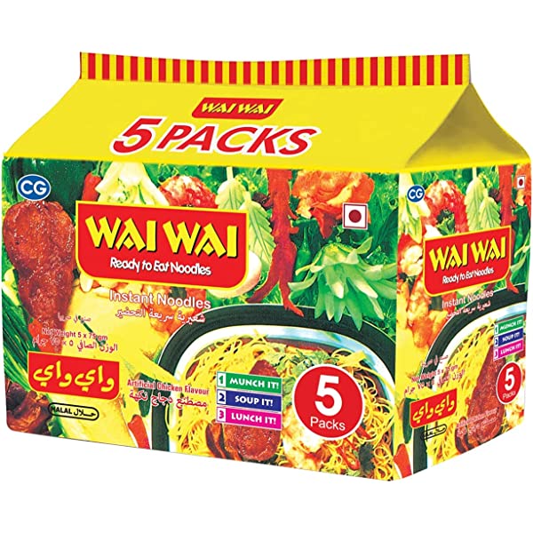 WAI WAI CHK FLAVORED 5 PACK