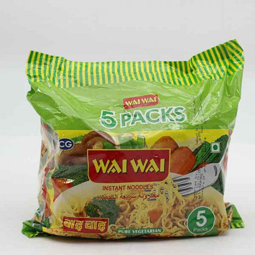 WAI WAI VEG MASALA 5 PACK