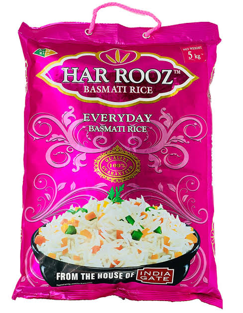 INDIA GATE HAR ROOZ BASMATI RICE 5KG